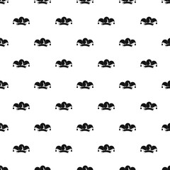 Jester hat pattern seamless vector repeat geometric for any web design
