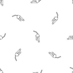 Refill fuel pistol pattern seamless vector repeat geometric for any web design