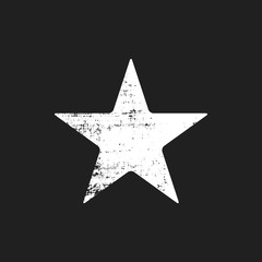 Obraz premium Icon of star.