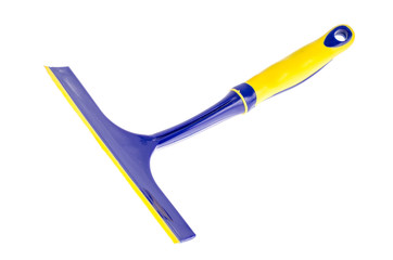 Glass cleaning brush on white