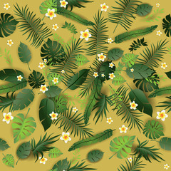Pattern Exotic Background.