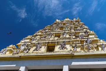 Nandi Temple, Dodda Basavana Gudi in Bangalore, India.