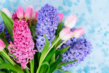 Hyacinth fresh flowers