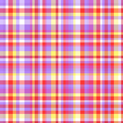 Colorful checkered pattern. Seamless abstract texture with many lines. Geometric wallpaper with stripes. Print for flyers, shirts and textiles. Doodle for design