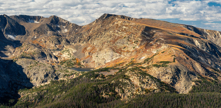 High Alpine Lakes Scenic Highway - from Trail Ridge Road - Rocky Mountain National Park