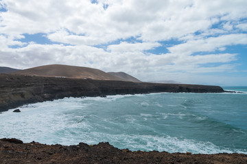 west coast of fuerteventura