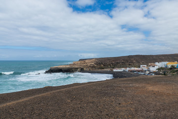 west coast of fuerteventura