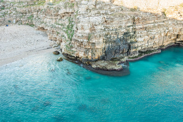 Polignano a mare A town overlooking the sea in the province of Bari in Puglia