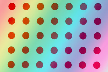 Circles pattern background, bright gradient mosaic backdrop