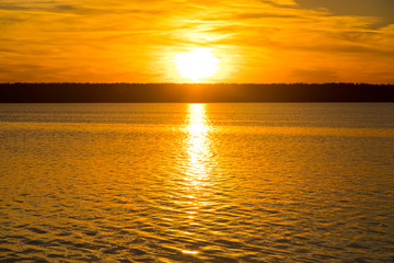 Obraz premium sunset