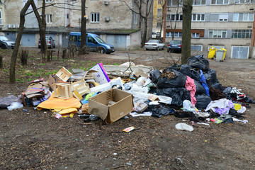 urban trash pollution