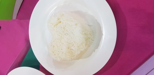 Rice dish, Heart shaped