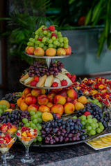 Wedding buffet table