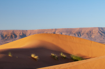 Fototapeta na wymiar Sanddünen in Marokko 