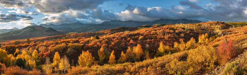 Early Autumn Sunrise - Dallas Divide near Ridgway Colorado