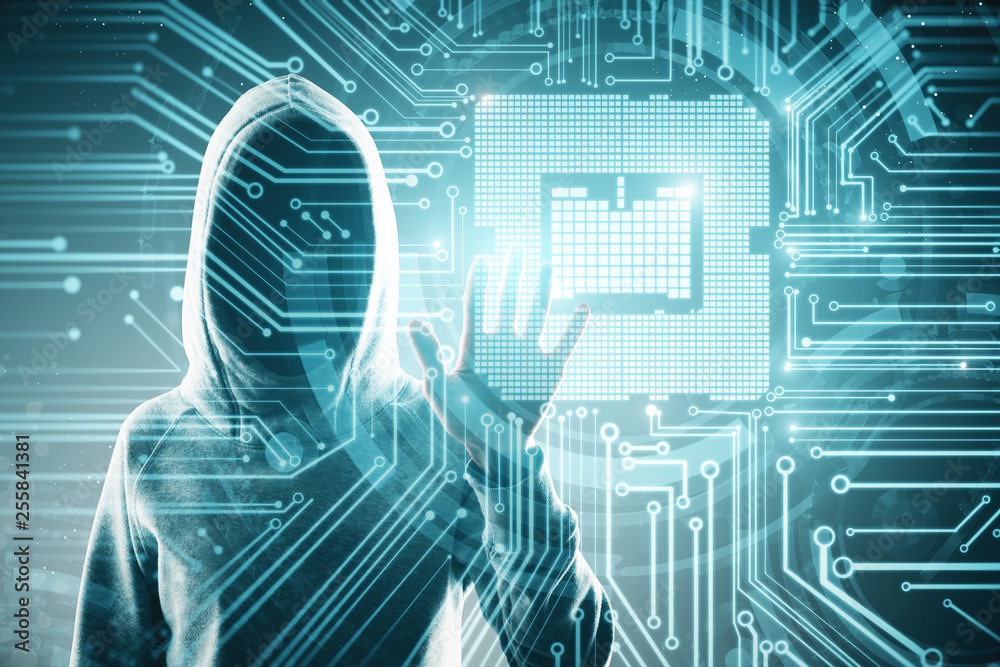 Poster hardware and malware concept