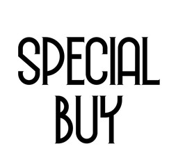 Special Buy label