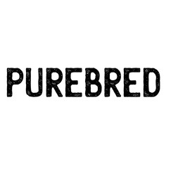 purebred stamp