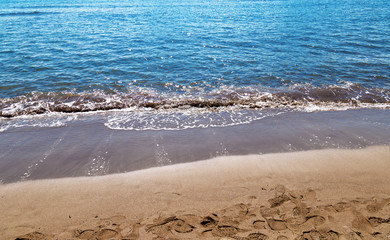 beach and sea