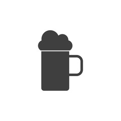 beer glass icon. One of the collection icons for websites, web design, mobile app