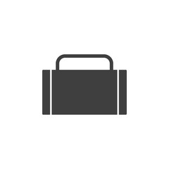suitcase icon. One of the collection icons for websites, web design, mobile app