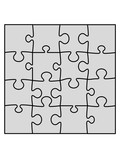 puzzle fläche viereck bunt 4 ecken ecke eckteil rand teil puzzlespiel puzzleteil puzzlestück puzzeln form logo spaß bild design cool umriss hobby