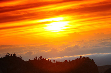 Sunrise at Córdoba mountains