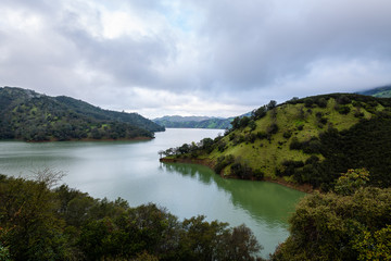 Fototapeta premium Storming morning over the Napa Valley