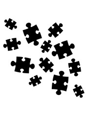 Naklejka premium muster puzzle teil puzzlespiel puzzleteil puzzlestück puzzeln form logo spaß bild design cool umriss hobby