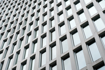   office building facade, modern architecture, real estate background
