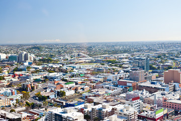 Fototapeta na wymiar Cityscape skyline of Brisbane City, Queensland, Australia.