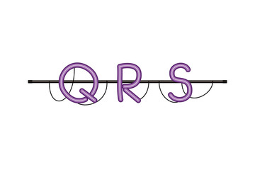 alphabet in neon light isolated icon