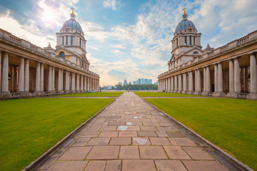 The Old Royal Naval College in Greenwich, London, UK