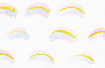 Watercolor hand drawn background