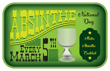 Absinthe Day Label