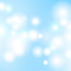 Obraz premium Blue bokeh background