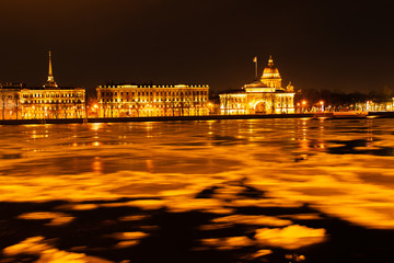 Saint Petersburg, long exposure