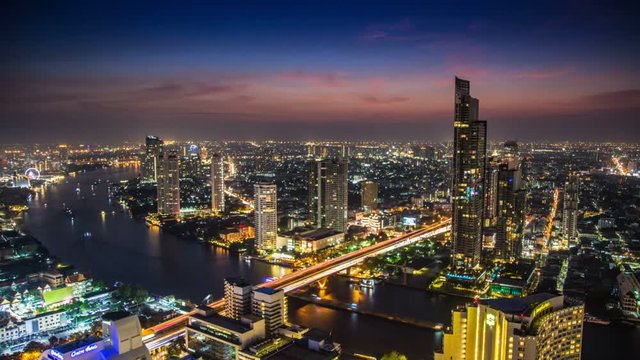 Bangkok timelapse, Thailand
