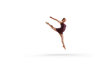 Obraz premium Young dancer performing