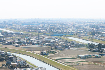 埼玉県越谷市の街並み