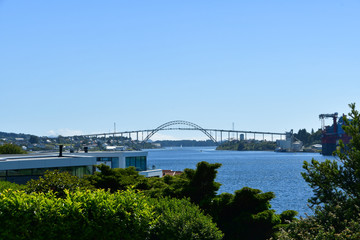 Karmsund bridge in haugesund Norway