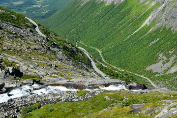 Fototapeta premium trollstigen road in norway