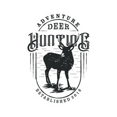 Adventure Hunting vintage logo