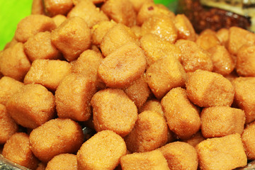 indian sweet in a pot