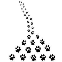 aw Print icon. Vector blackground