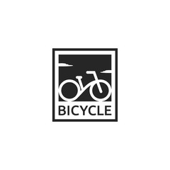 bike vector logo design