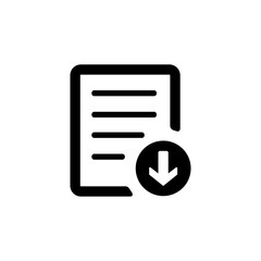 Download icon  (document)