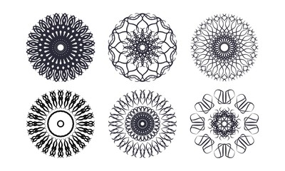 Set of Modern Mandala Geometry