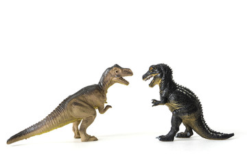 various dinosaurs figure out the relationship