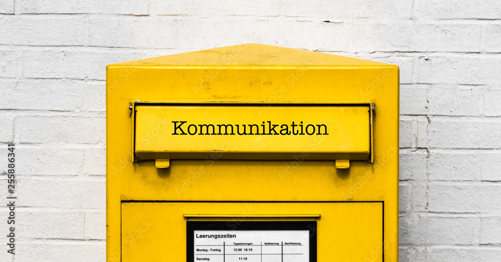 Canvas Prints kommunikation briefkasten